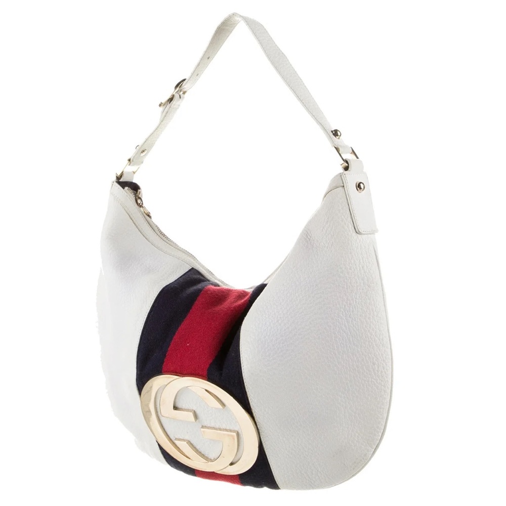 Gucci Interlocking G Blondie Hobo - Picture 1 of 14